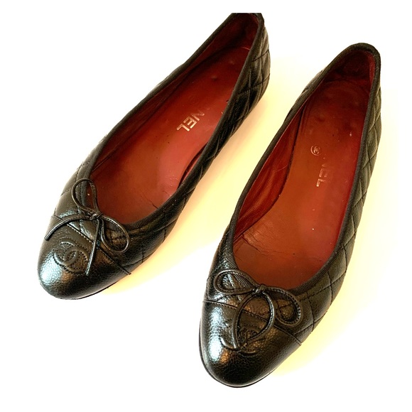 CHANEL Shoes - Chanel quilted Flats 39.5